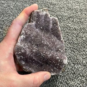 Rough piece of amethyst
